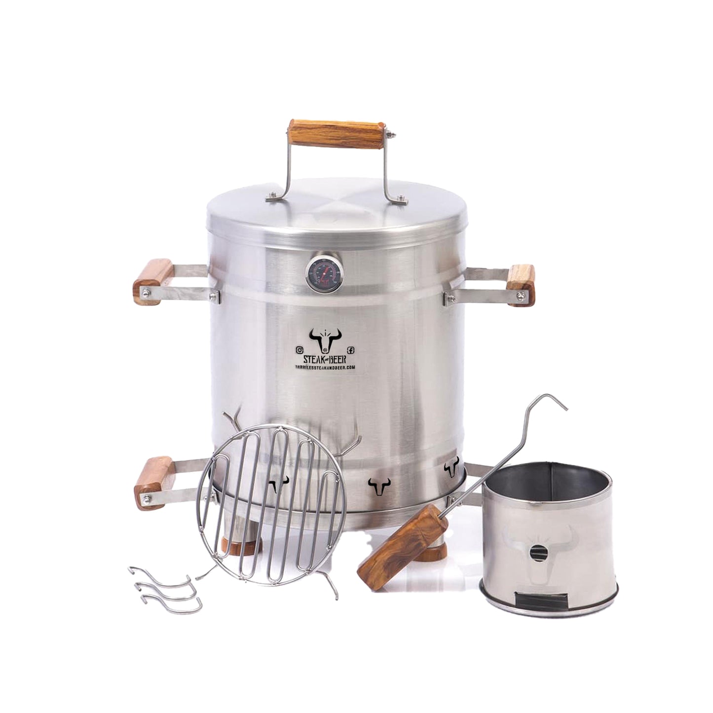 Small Barrel Grill & Smoker - ( 22 inch X 14 inch )