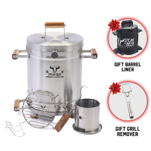 Medium Barrel Grill & Smoker - ( 26 inch X 15 inch )