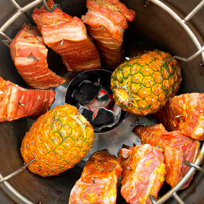 Super Oferta Navideña - Barril Asador en Acero Inoxidable